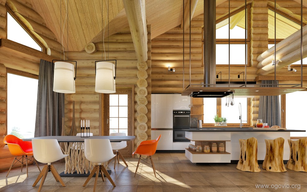 Interier house in Russia