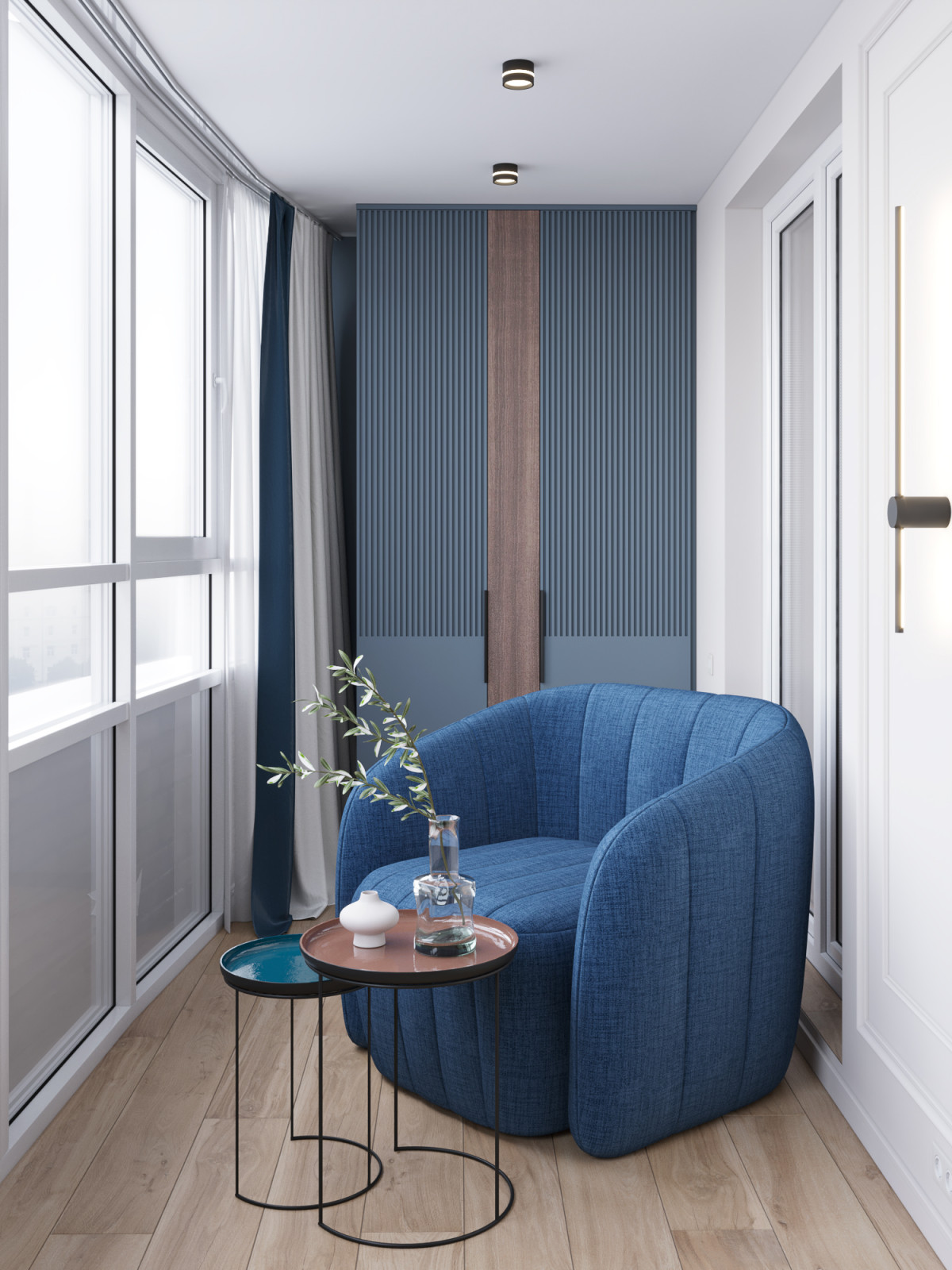 3-комнатная квартира для семьи в стиле современной классики