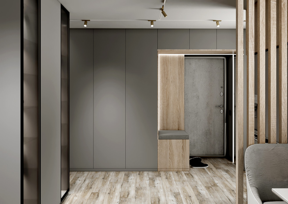 Дизайн интерьера квартиры 57 м2 во вторичном фонде Москвы