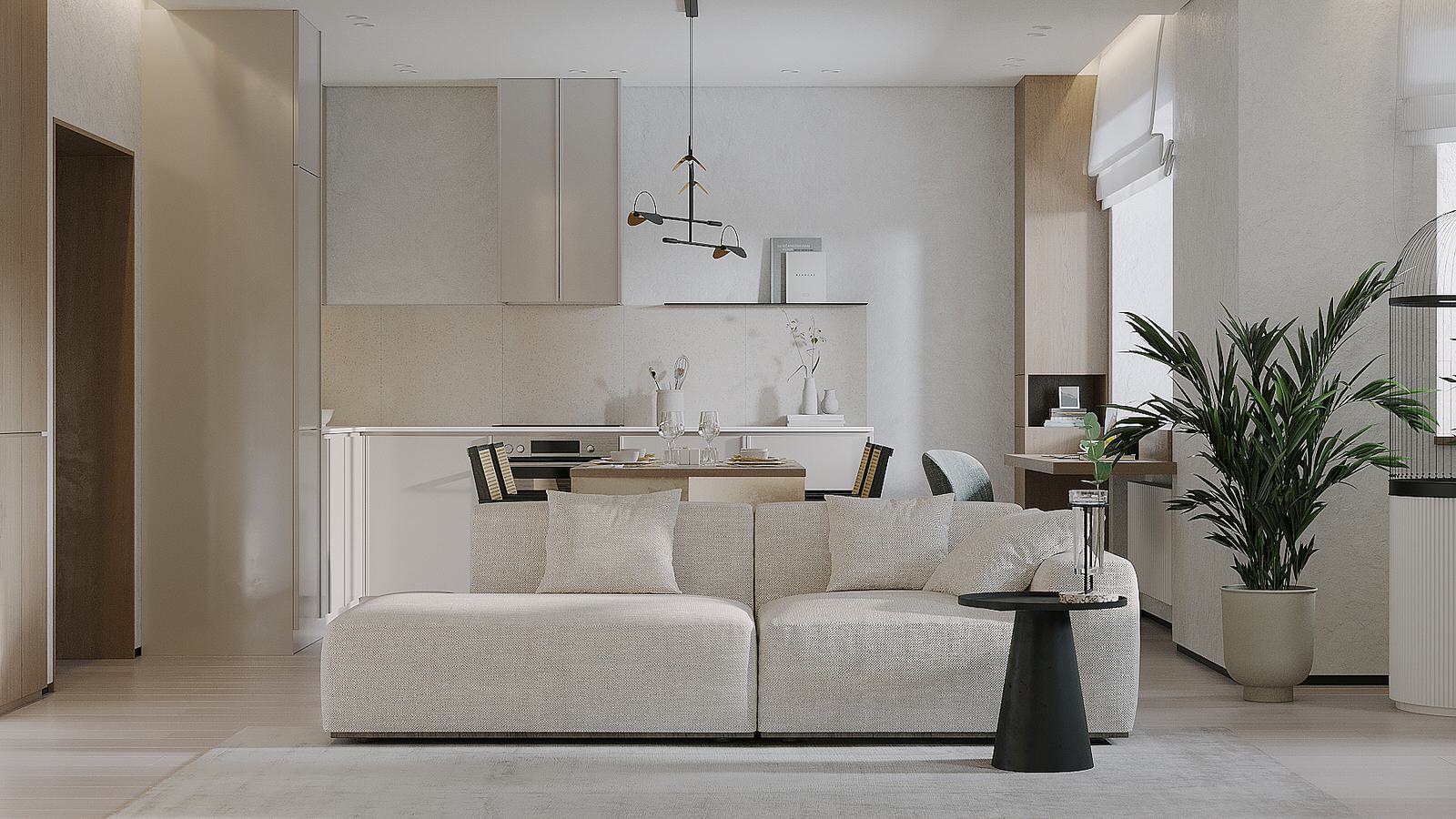 Обложка проекта: Уютный минимализм для молодого человека/Cozy minimalism for a young man