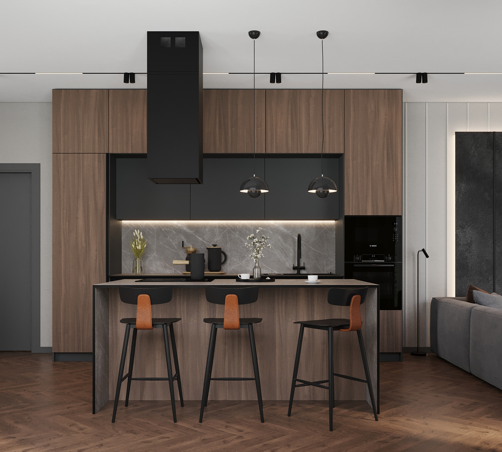 Кухня-гостиная