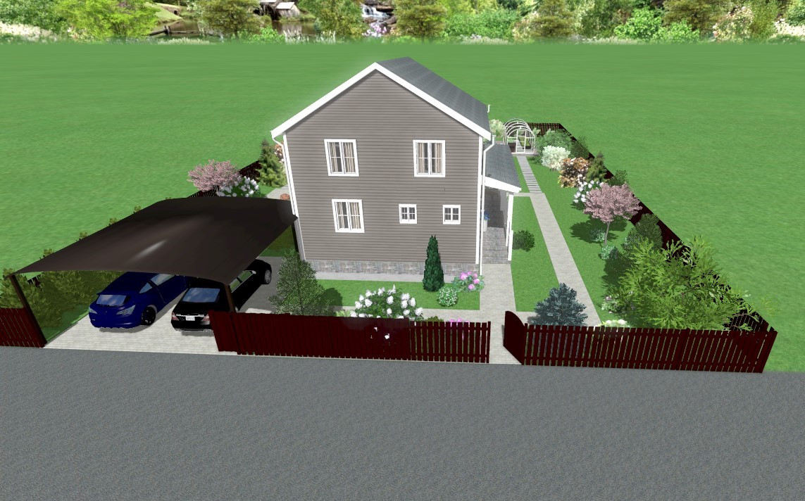 Обложка проекта: Проект участка 9 соток