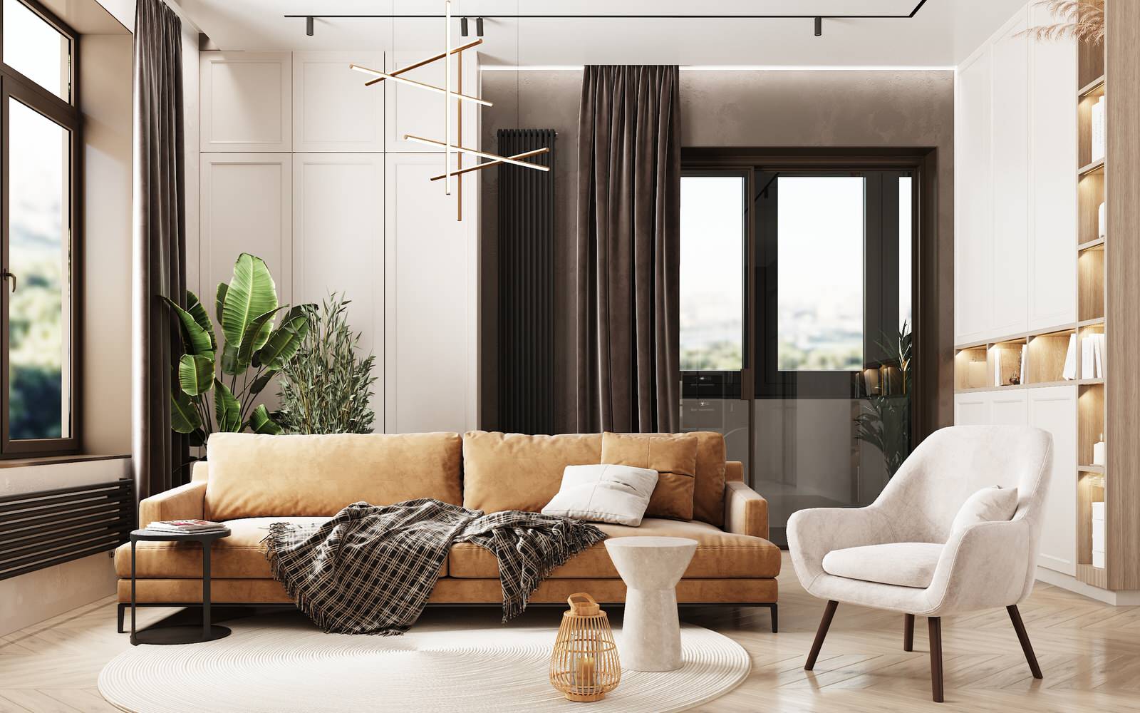 Обложка проекта: Дизайн квартиры в Замоскворечье