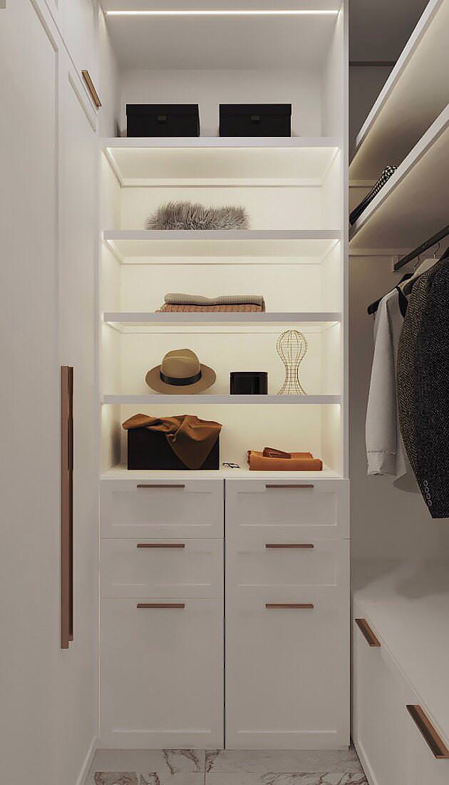 Дизайн проект квартиры "ЖК Кутузовский" 123 м2