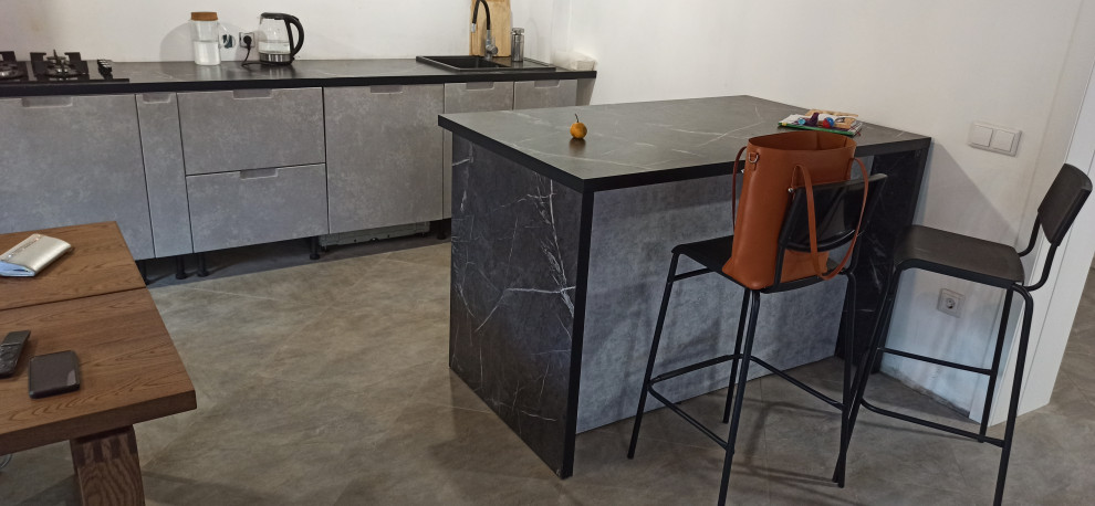 Преображение пространства кухни-гостиной в стиле Лофт