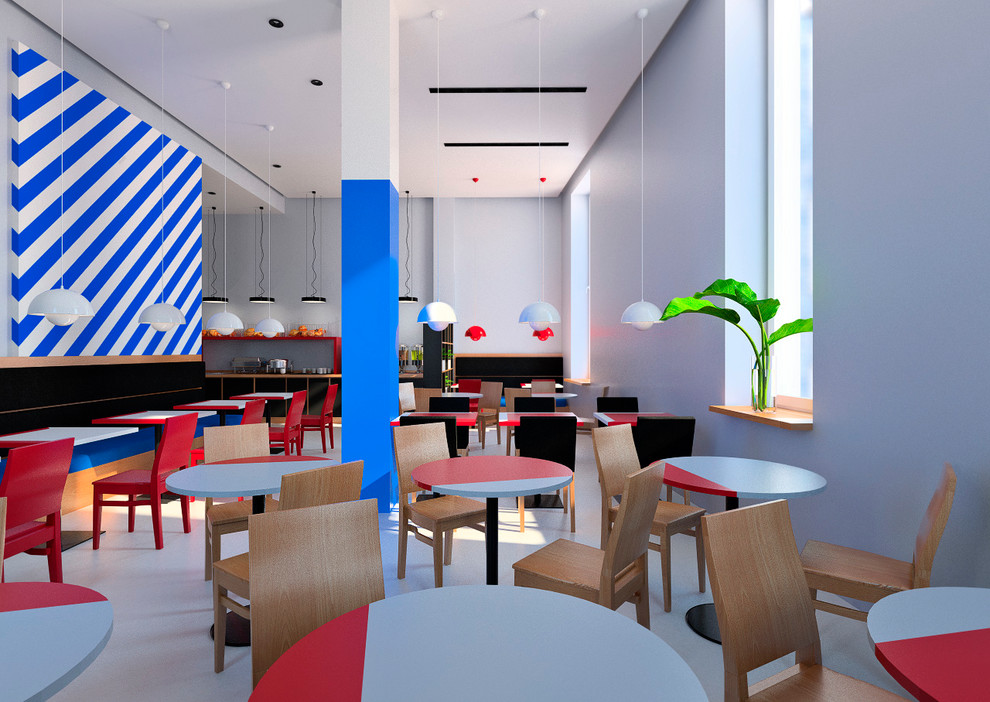 Зал для завтраков в отеле