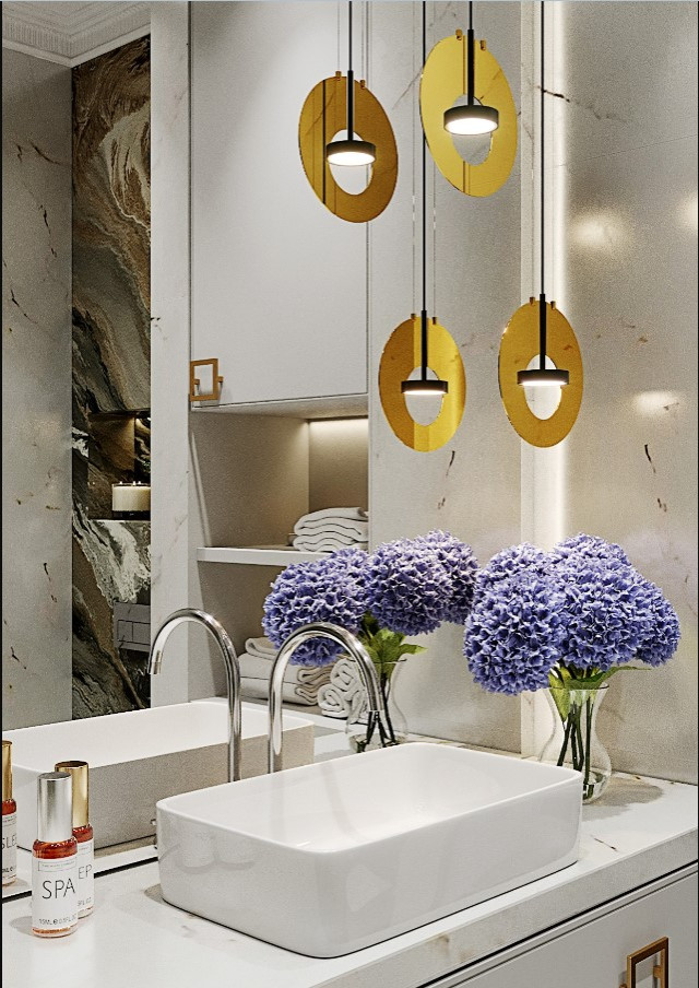 3d визуализация 2х комнатной квартиры