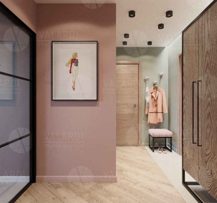 ЖК Московский, однушка, 46 кв.м.