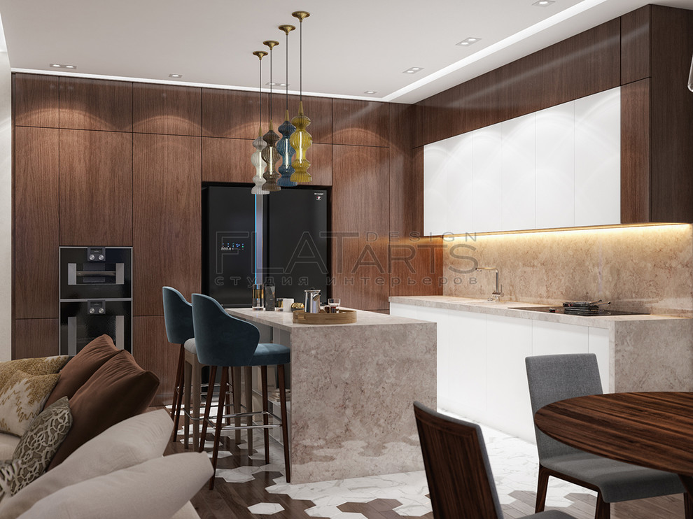 Обложка проекта: Дизайн 2-ной кв. 120кв.м. Современный стиль