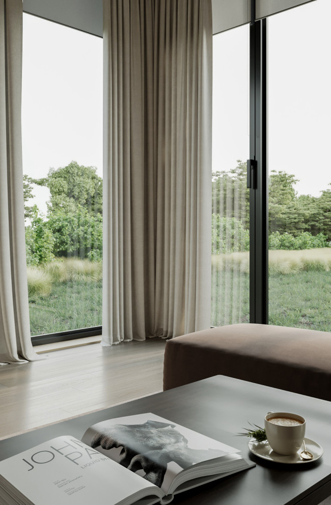 Кухня-гостиная в частном доме