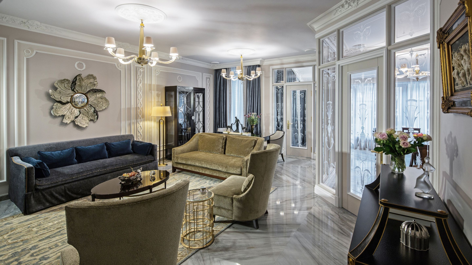 Обложка проекта: Квартира в неоклассике