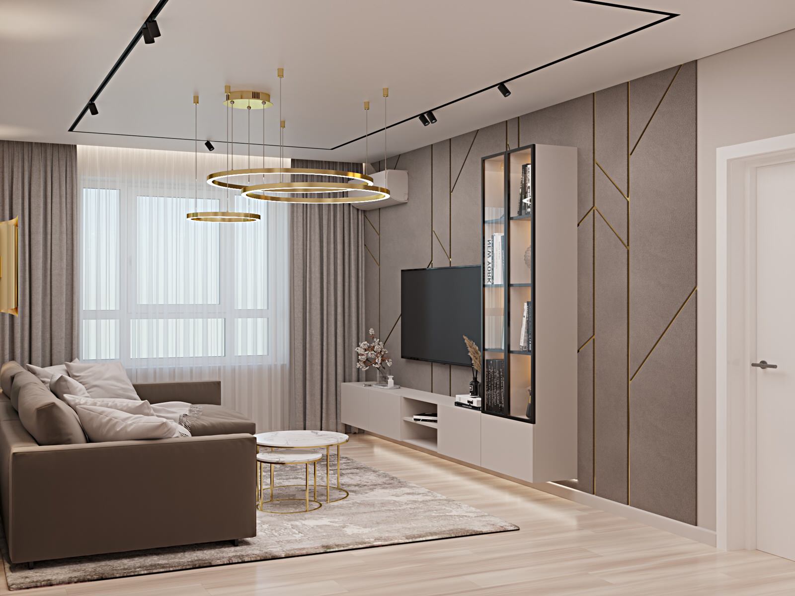 Квартира с ярким акцентом