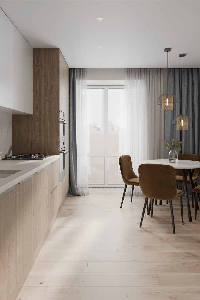 Квартира с современным интерьером для молодой семьи