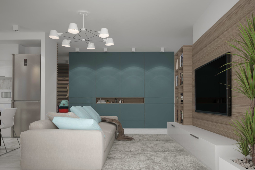 Обложка проекта: Гостиная в современном стиле