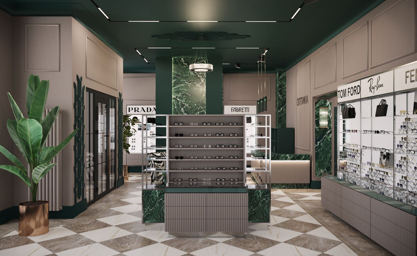 Проект магазина - оптики