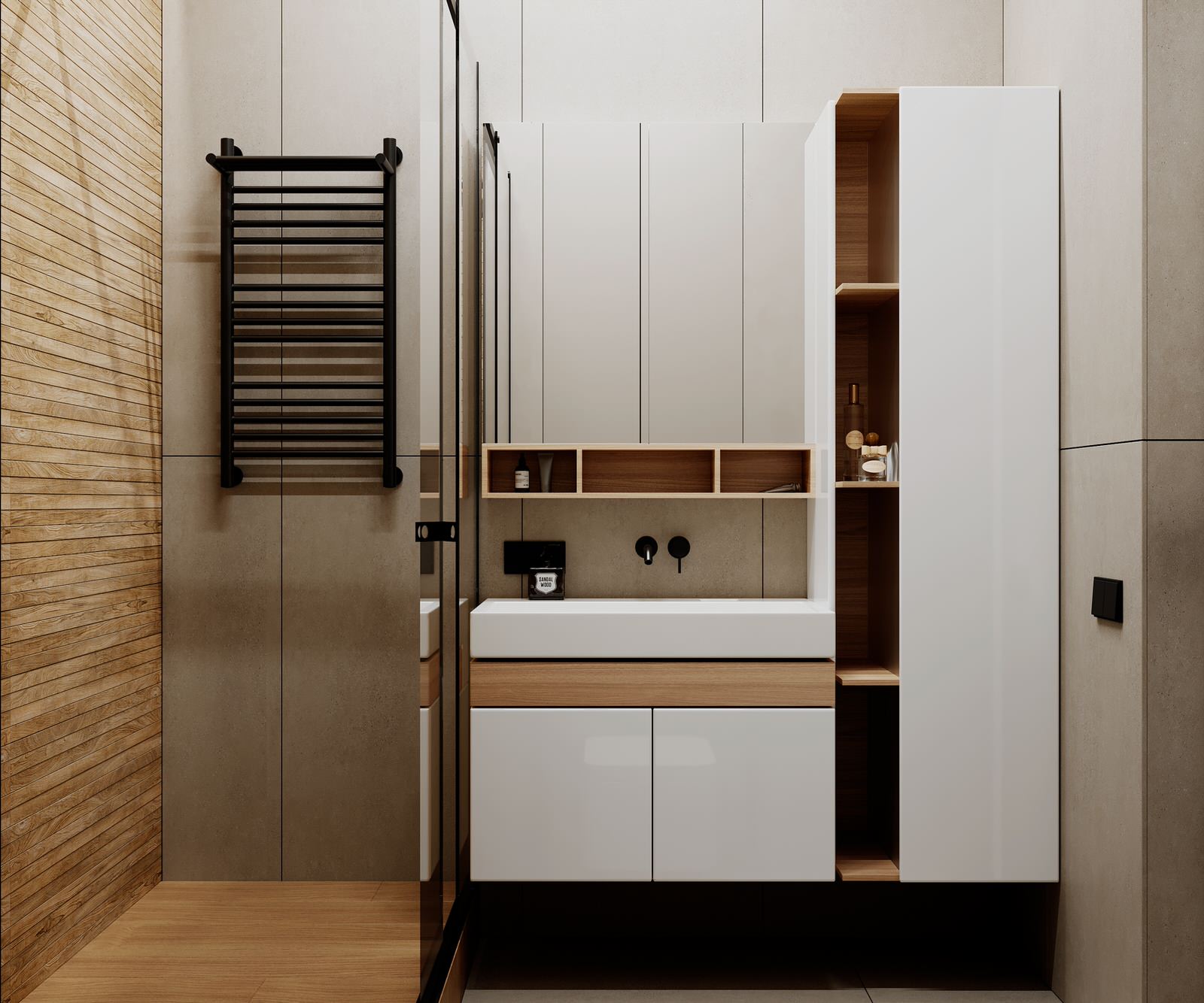 Проект оформления интерьера квартиры 100 кв.м