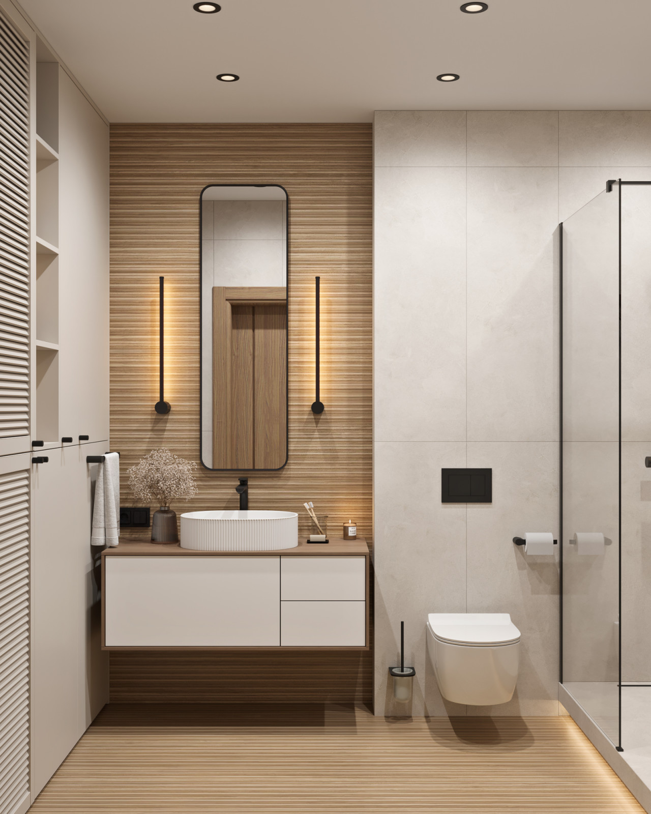 Обложка проекта: 2-комнатная квартира для семейной пары в современном стиле