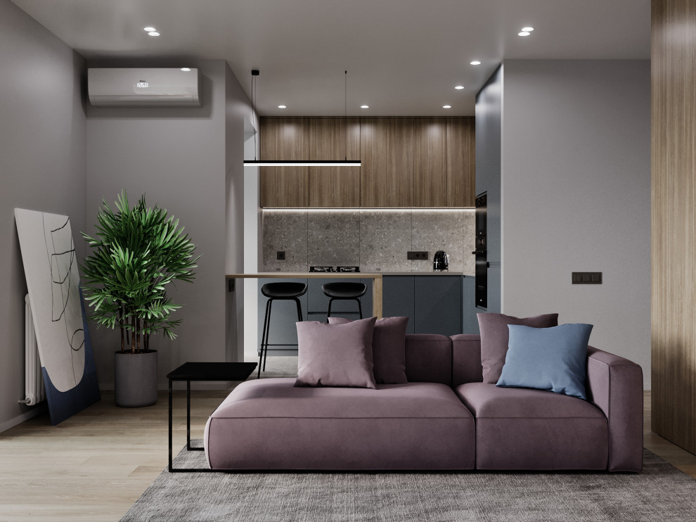 Обложка проекта: Дизайн квартиры для молодого человека