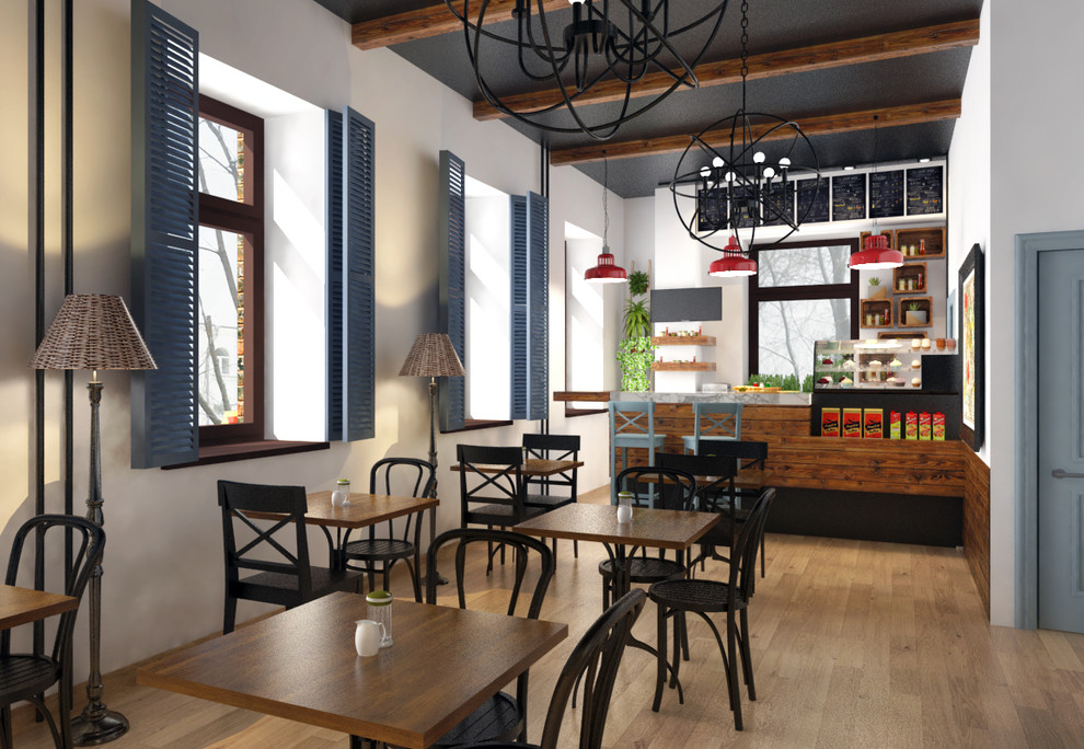 Дизайн-проект кафе от «Strekoza Design»