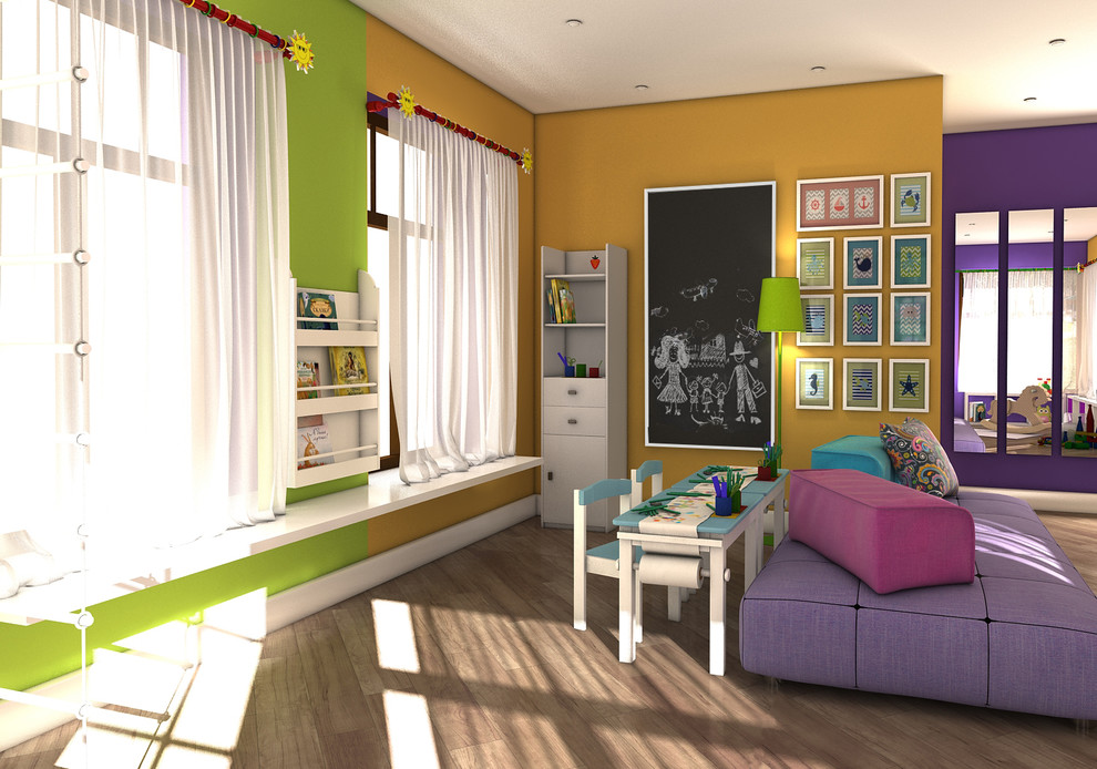 Игровая комната в загородном доме