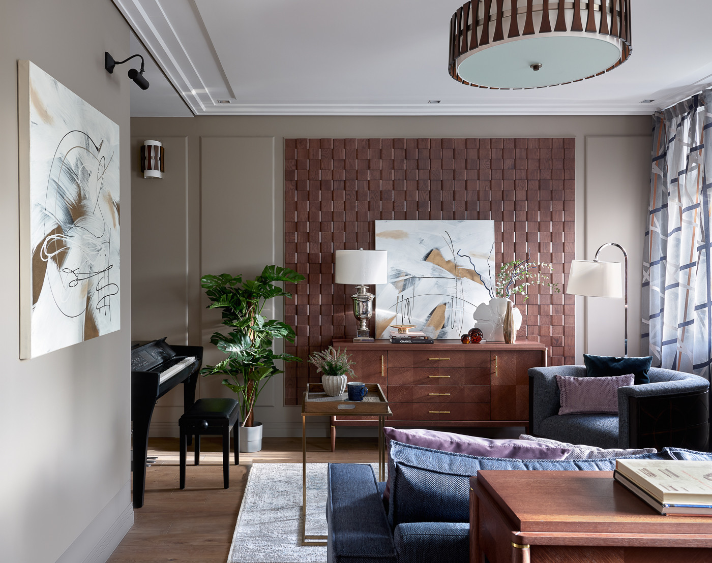 Стилизация квартиры ЖК Мосфильмовский