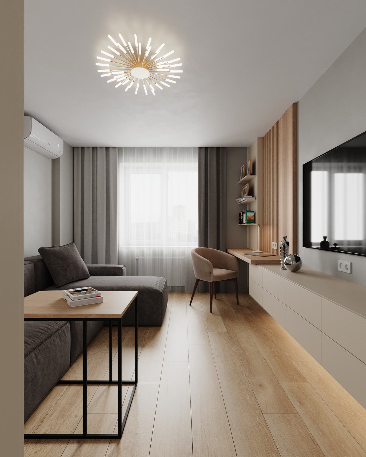 Обложка проекта: Дизайн проект квартиры 87м