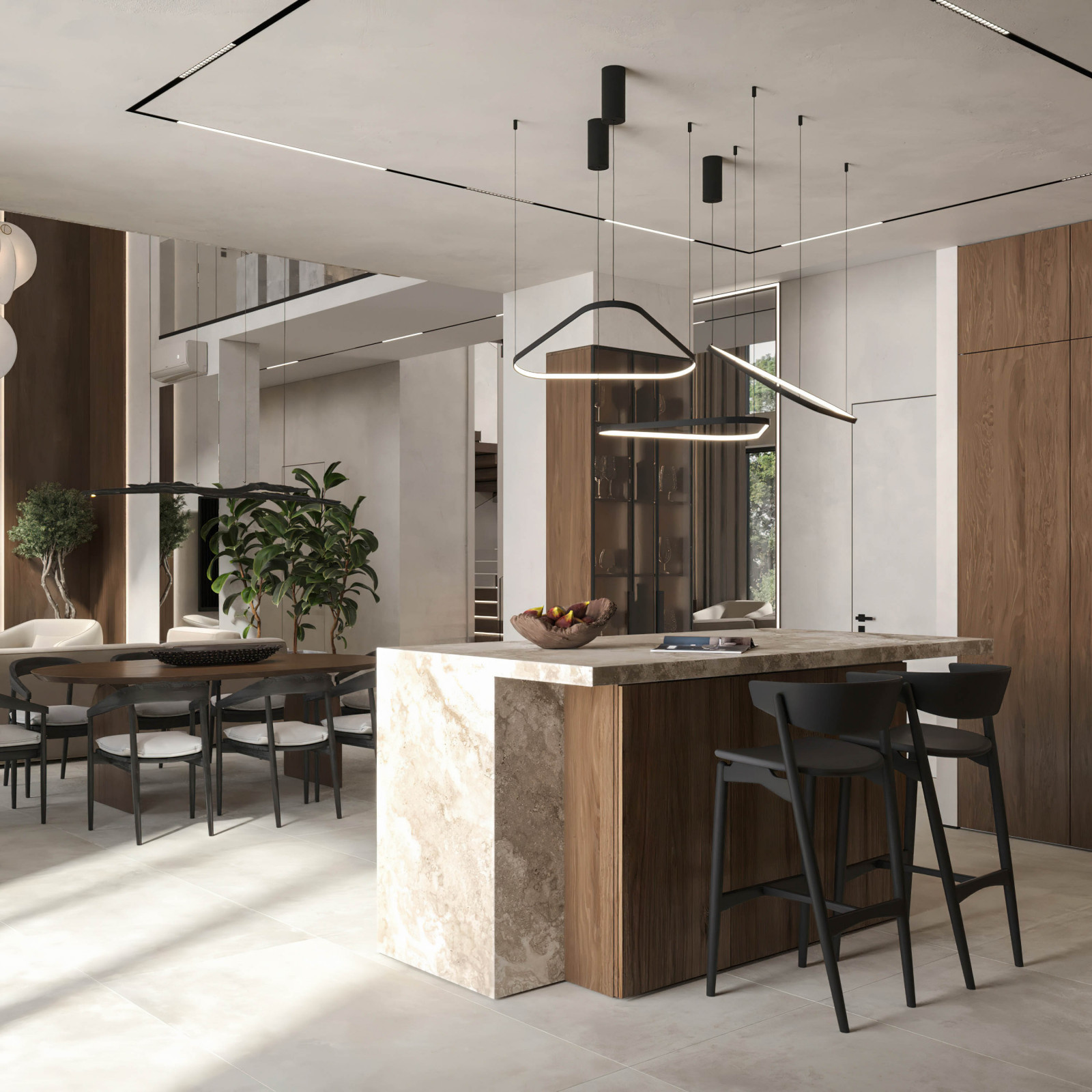 21. Eco house 280м². 1 этаж