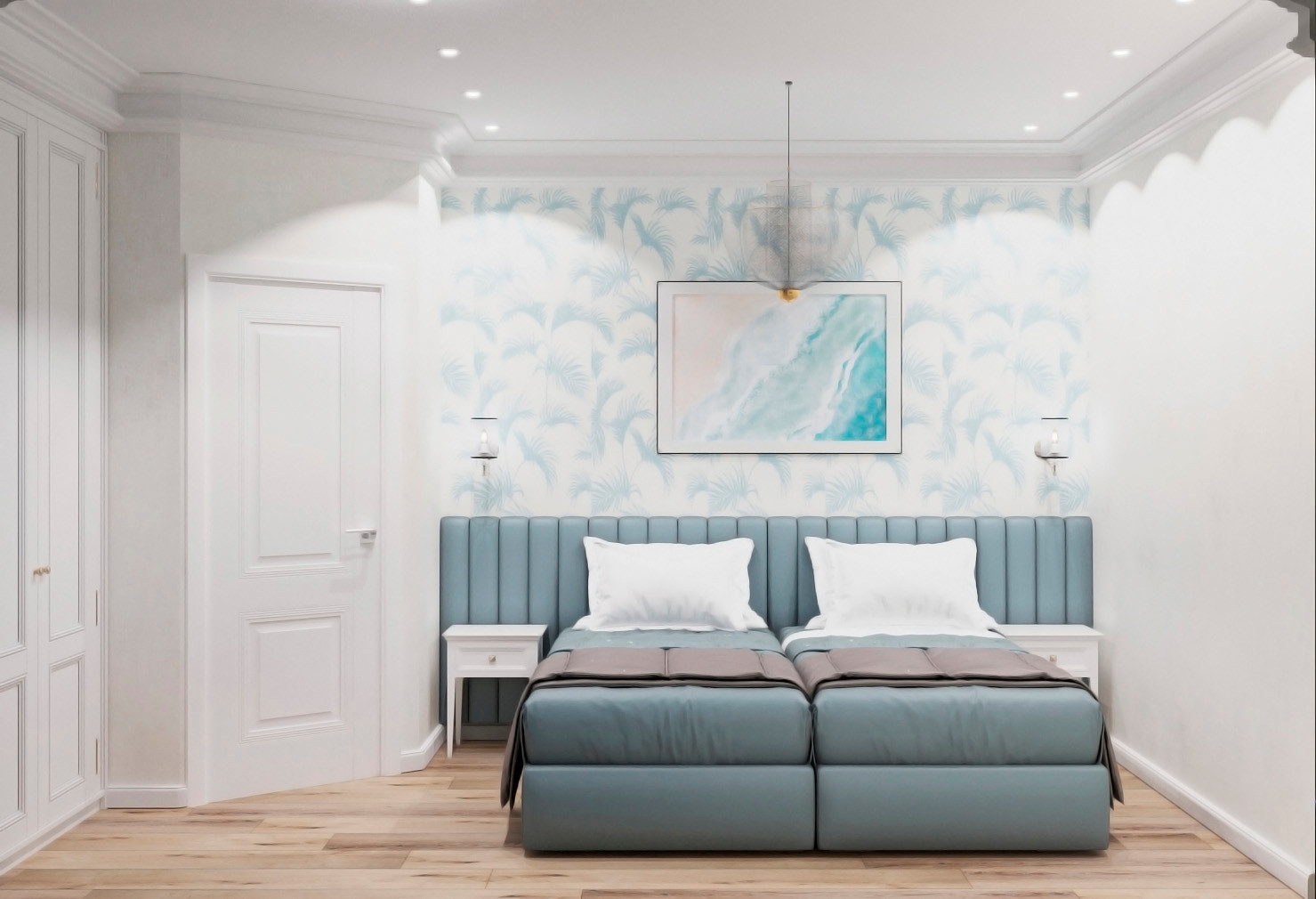 Неоклассика, дом для молодой семьи