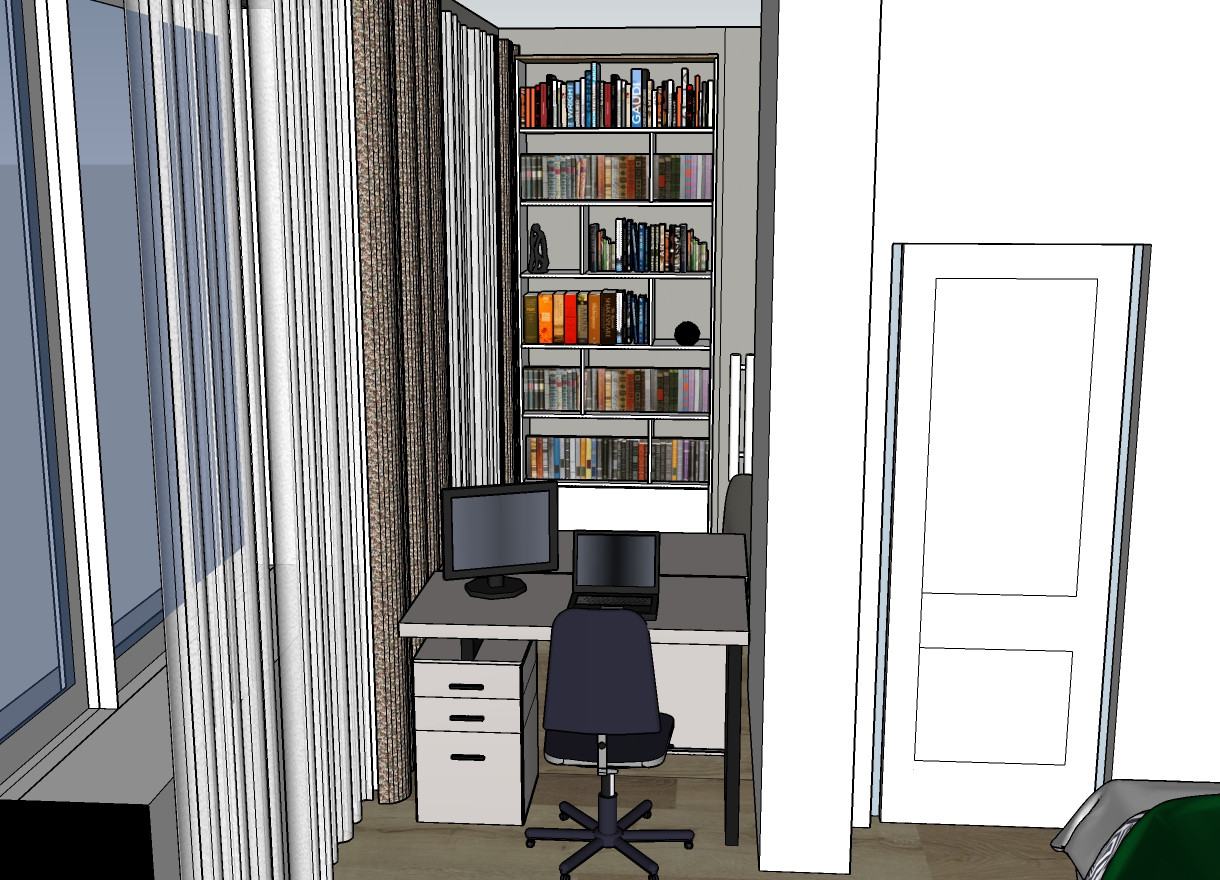 Небольшая квартира для семьи из 2-ух человек