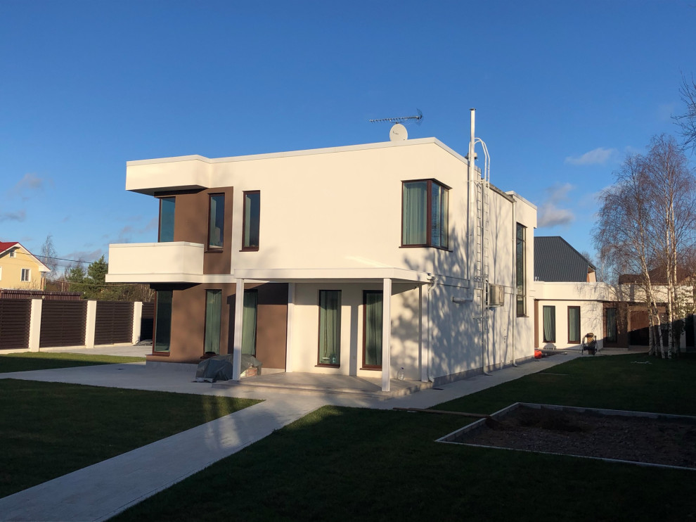 Дом после реконструкции в кп "Звездочка"