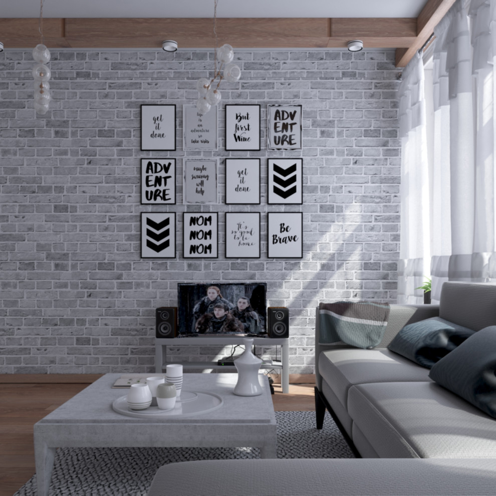 Однокомнаная квартира студия