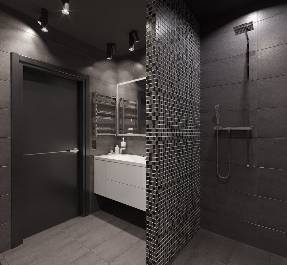 Интерьер квартиры для молодых супругов "Урбанистический шик"