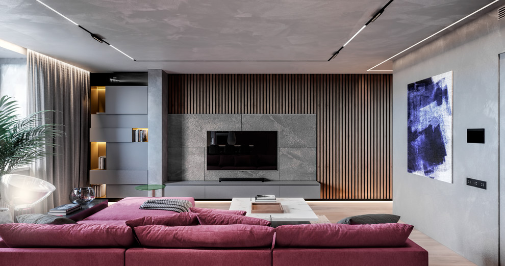 Визуализация гостиной