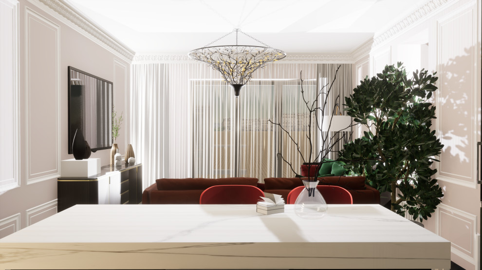 Индивидуальный жилой дом Альпийская деревня 125 м2