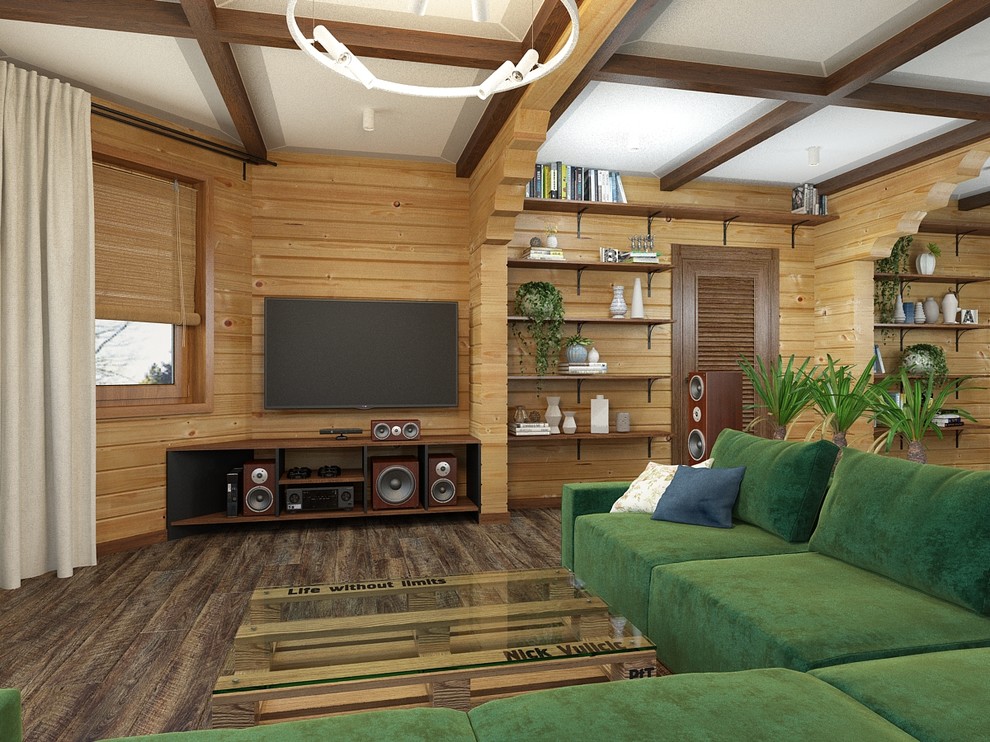 Проект загородного дома на острове Сахалин