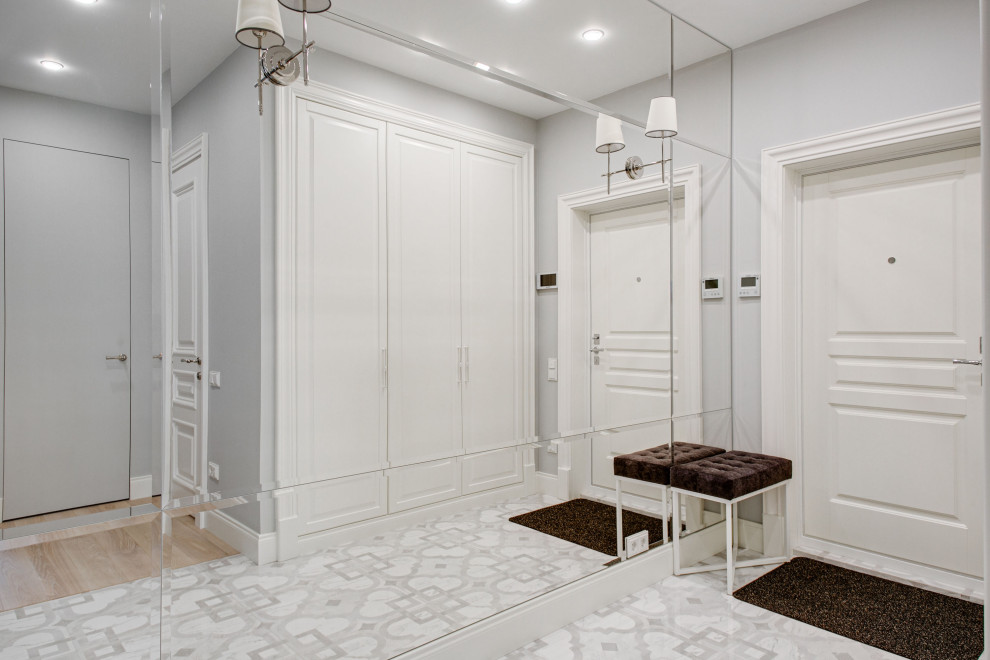 "СОВРЕМЕННАЯ ЕВРОПЕЙСКАЯ КЛАССИКА", ДИЗАЙН-ПРОЕКТ В 3-Х КОМНАТНОЙ КВАРТИРЕ 117 М