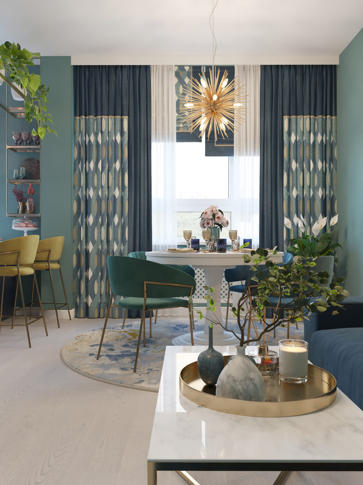 Дизайн 4-комн. квартиры