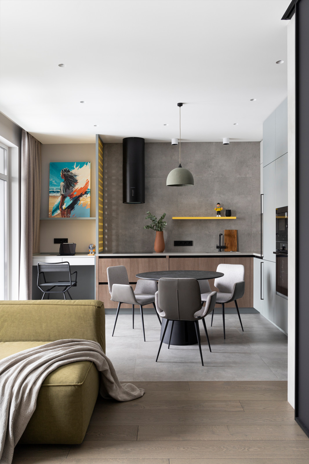 Квартира ЗИЛ. Дизайнер Павел и Светлана Алексеевы