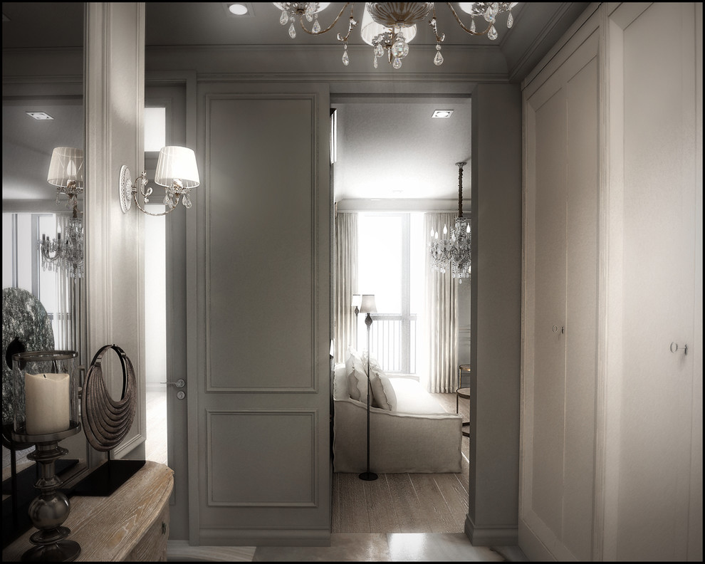 Проект интерьера трехкомнатной квартиры ЖК "AFI-Residence"