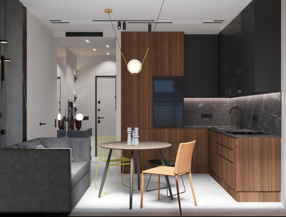 Обложка проекта: Квартира в ЖК "Discovery"