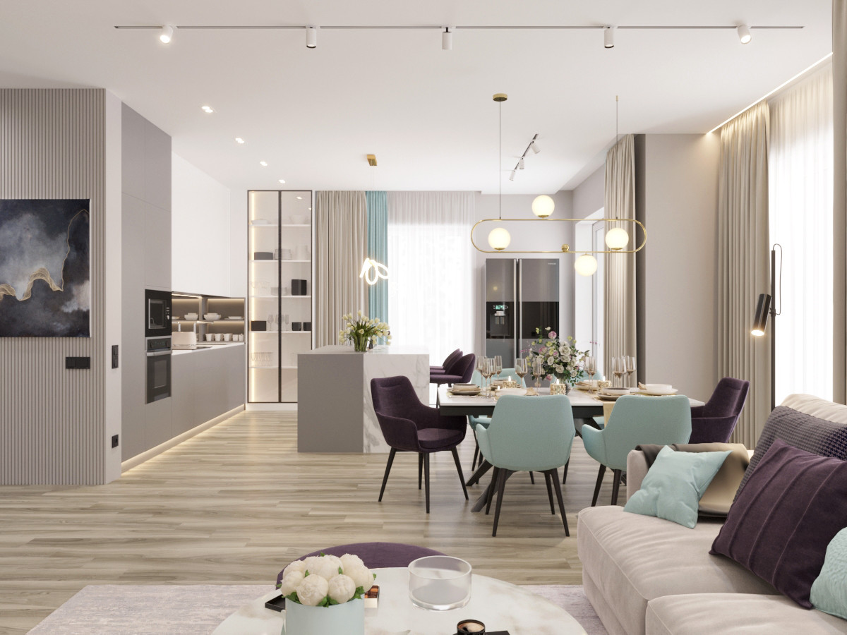 Обложка проекта: Частный дом для семьи из пяти человек