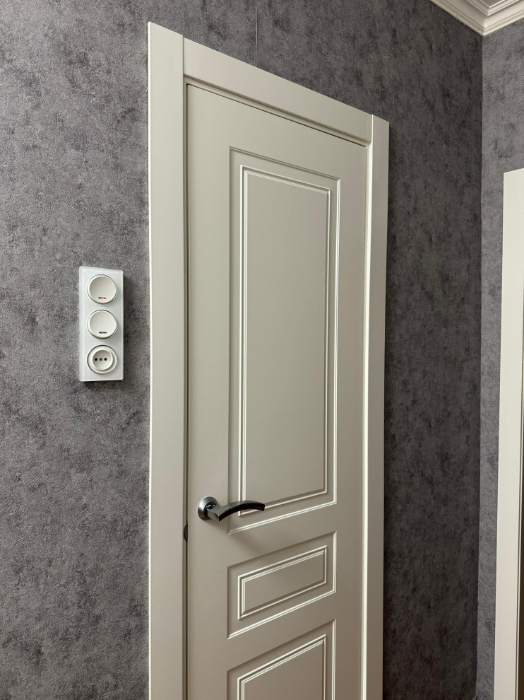 Фрезерованные двери в эмали (неоклассика)