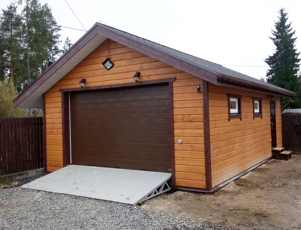 Обложка проекта: Каркасный гараж Агат