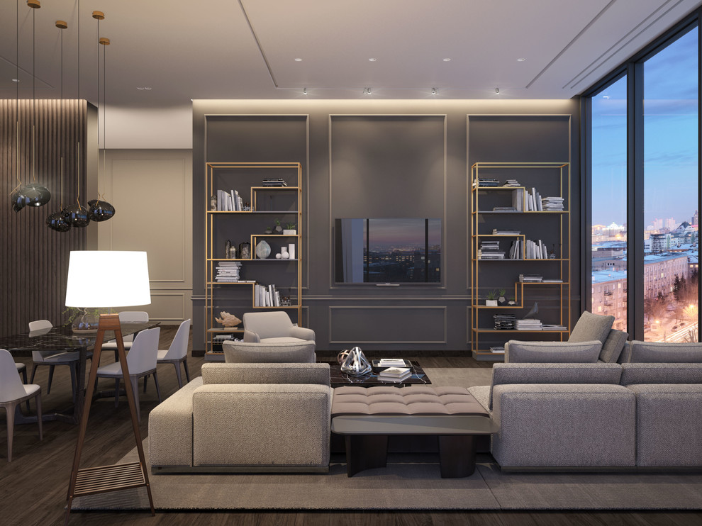 Интерьер квартиры в ЖК PRIME HOUSE 110 м^2