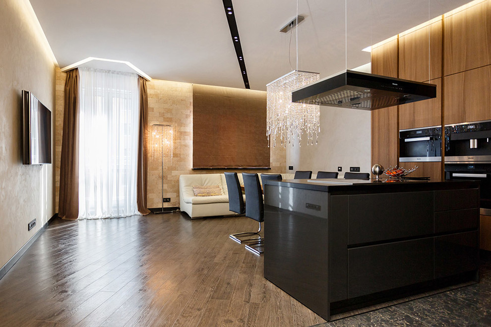 Ремонт трёхкомнатной квартиры 101 кв. м в стиле ар-деко