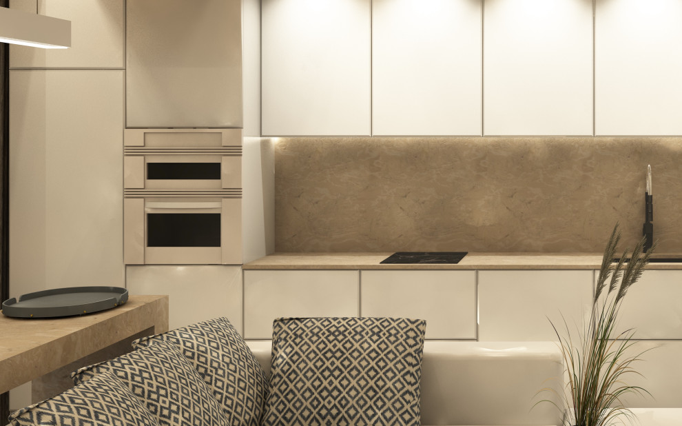 Обложка проекта: 2020 год - Квартира для молодого холостяка ЖК Лиговский Сити