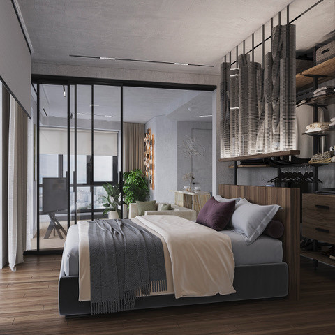 Назад в будущее. Квартира 70 кв.м. в ЖК Вэлтон Парк