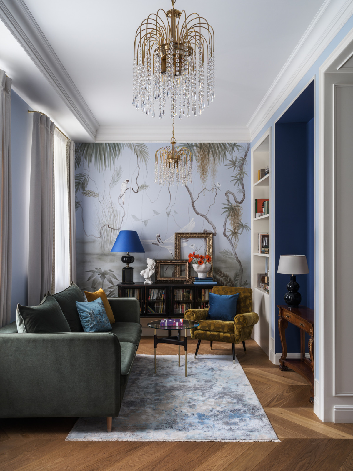 Обложка проекта: Квартира для девушки в доме 1883 года