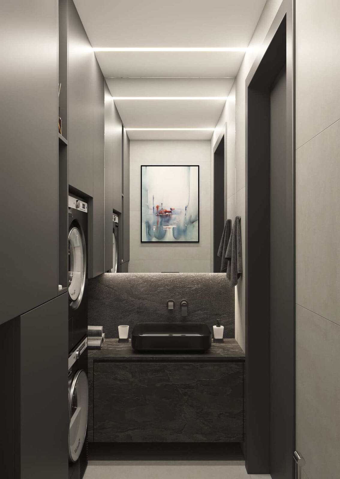 Лофт и облака. Квартира 140 м2 в центре города