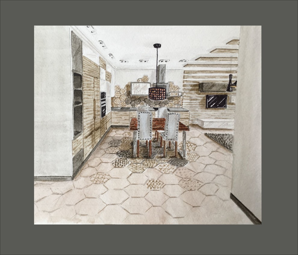 Двухкомнатная квартира с перепланировкой для молодой семьи